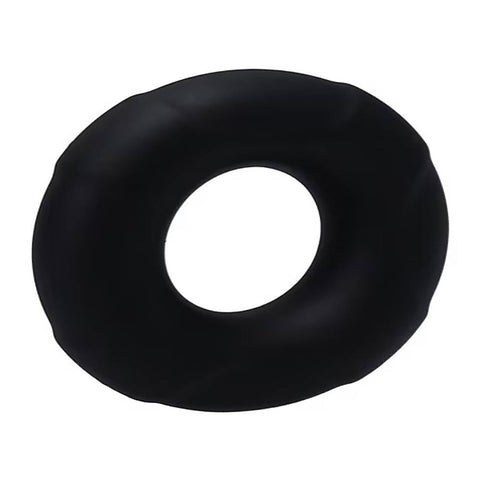 Buoy Stretchy Silicone Cock Ring Onyx by Tantus - Stretchy Cock Rings