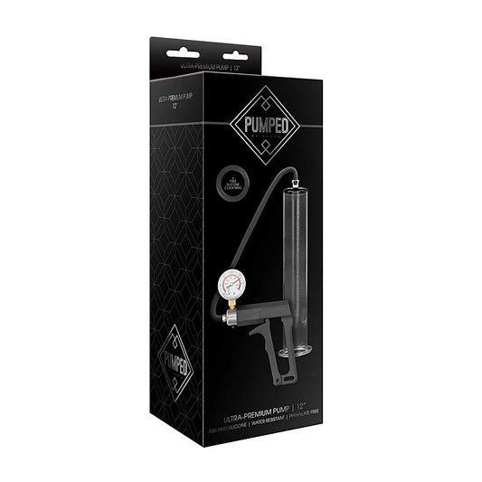 Shots Pumped Ultra-Premium 12 Inch Wide Penis Pump - Penis Pumps And Stretchers