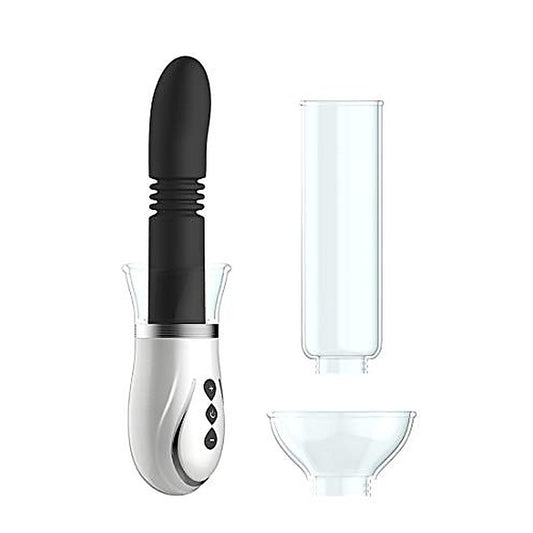 Shots Pumped Thruster 4 in 1 Rechargeable Couples Pump Kit - Sex Toys For Couples