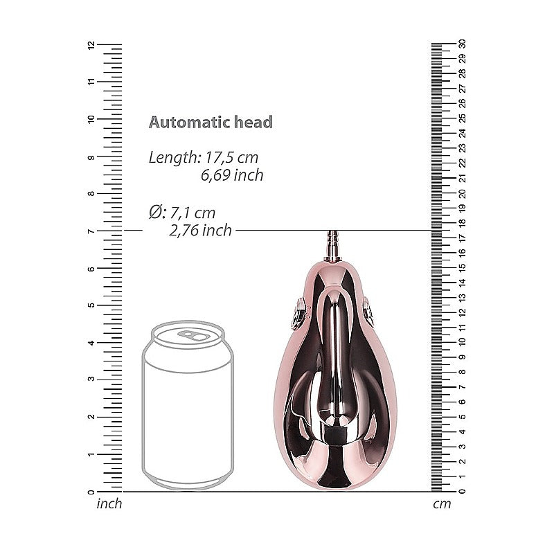 Pumped Automatic Penis Pump Head by Shots Toys - Penis Pumps And Stretchers