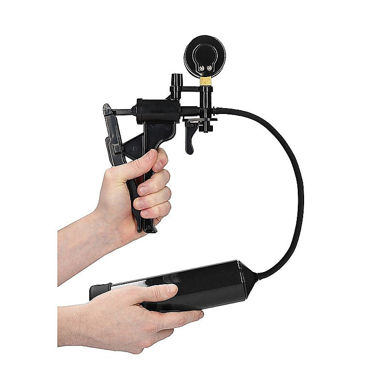 Shots Pumped Elite Beginner Penis Pump with PSI Gauge - Penis Pumps And Stretchers