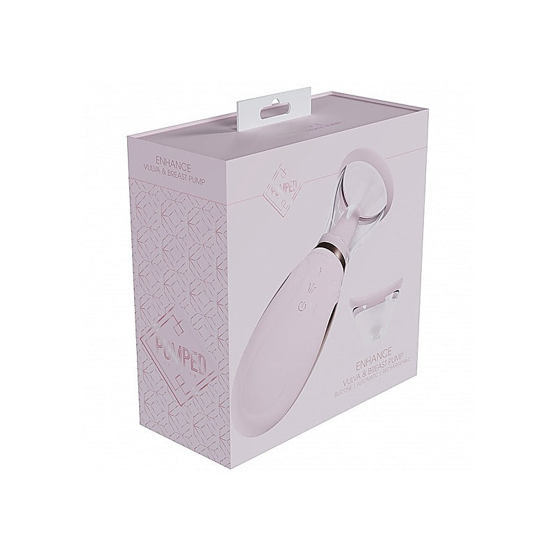 Pumped Enhance Automatic Silicone Vulva & Breast Pump - Breast and Nipple Toys