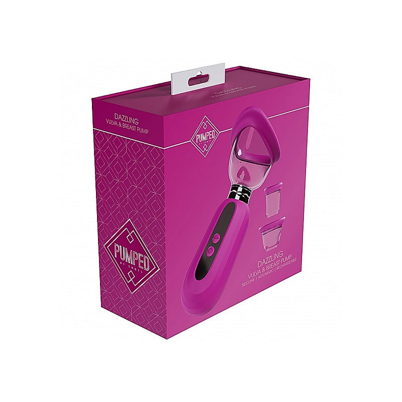 Shots Pumped Dazzling Vulva, Clitoral, Nipple & Breast Pump - Breast and Nipple Toys