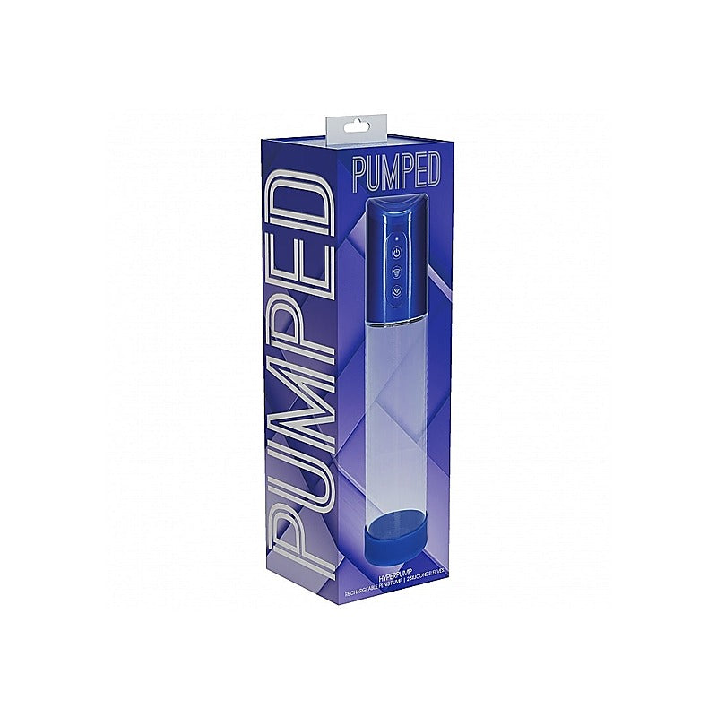 HyperPump Automatic 3 Function Penis Pump by Shots Toys - Penis Pumps And Stretchers