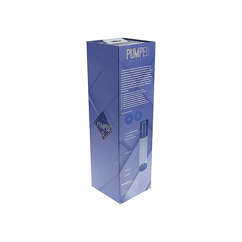 HyperPump Automatic 3 Function Penis Pump by Shots Toys - Penis Pumps And Stretchers