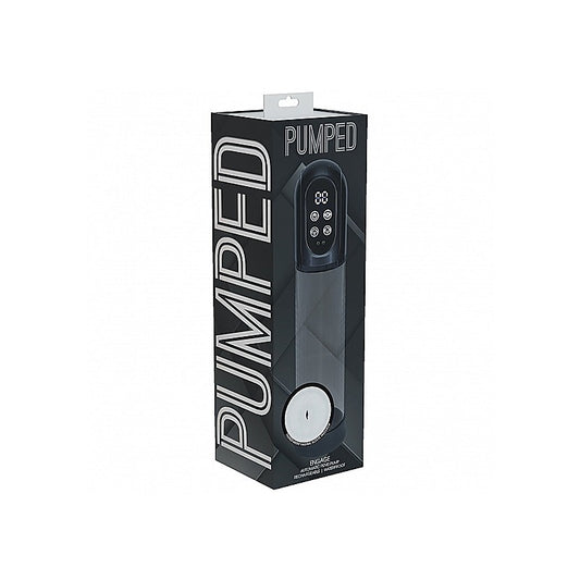 PUMPED Engage Automatic Penis Pump by Shots Toys - Masturbators and Strokers
