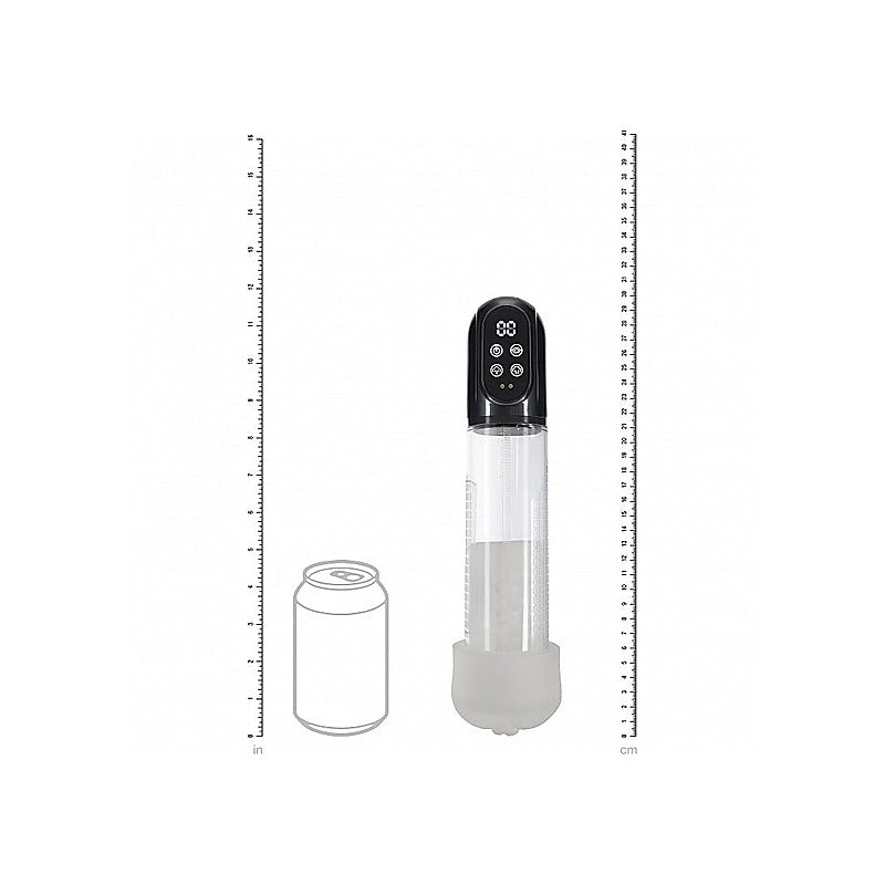 PUMPED Engage Automatic Penis Pump by Shots Toys - Masturbators and Strokers