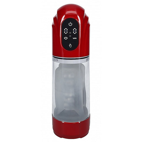 PUMPED TechnoThrust Automatic Masturbator Pump by Shots Toys - Masturbators and Strokers