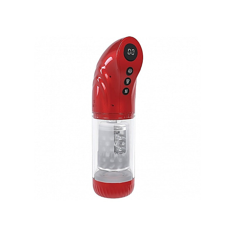 Shots PUMPED StrokeMate Rotating & Thrusting Masturbator - Masturbators and Strokers