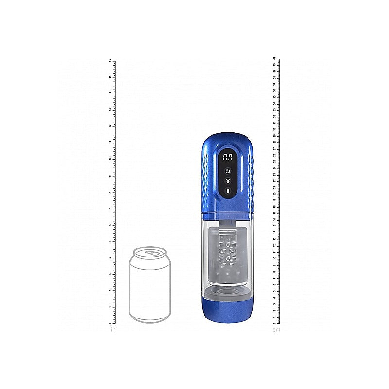 Shots PUMPED Vortex Thrusting and Rotating Male Masturbator - Masturbators and Strokers