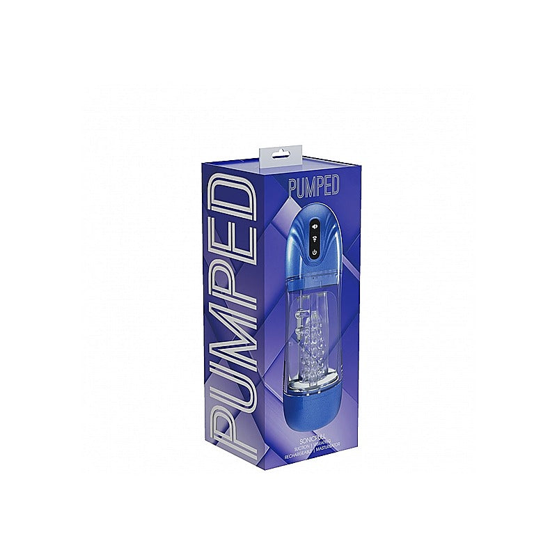 SonicPull 10 Functions Suction Male Masturbator - Masturbators and Strokers