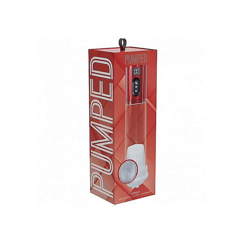 PUMPED HyperLift 7 Functions Suction Masturbator - Masturbators and Strokers