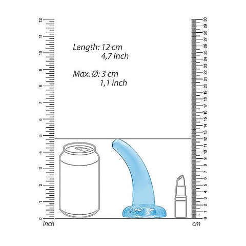 13.5 cm Suction Cup Non Realistic Dildo by Shots Toys - Non-Realistic Dildos