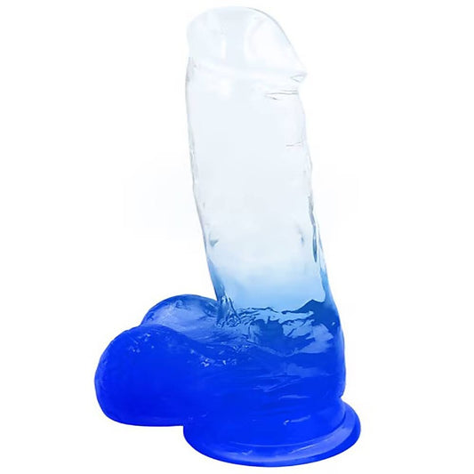 Playful Riders 7 Inch Realistic Looking Cock with Balls - Realistic Dildos
