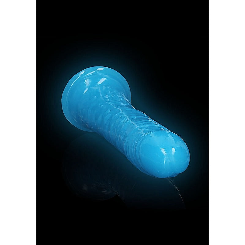 Shots Toys 10 Inch Slim Glow in the Dark Neon Dongs - Realistic Dildos