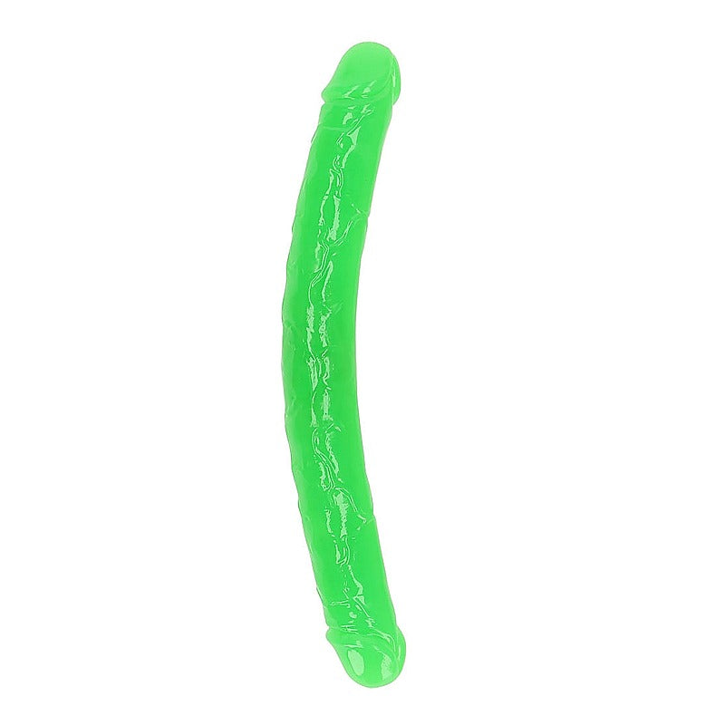 Shots Toys 15 Inch Glow in the Dark Neon Double Dong - Double Ender