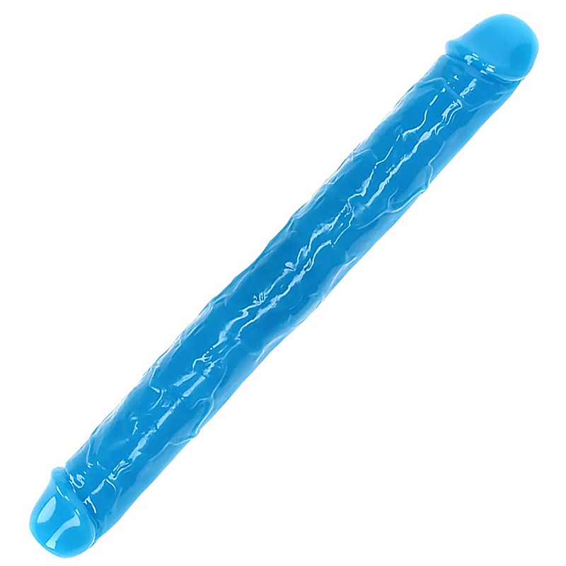 Shots Toys 15 Inch Glow in the Dark Neon Double Dong - Double Ender