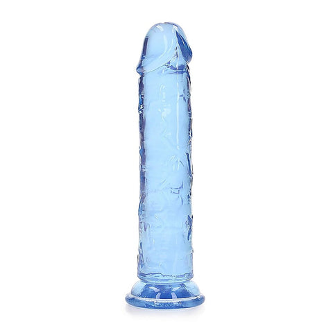 Shots Toys Straight 7 Inch Crystal Clear Dildo With No Balls - Realistic Dildos