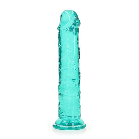 Shots Toys Straight 7 Inch Crystal Clear Dildo With No Balls - Realistic Dildos