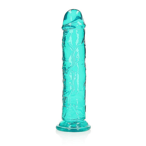 11 Inch Crystal Clear Straight No Balls Dildo by Shots Toys - Realistic Dildos