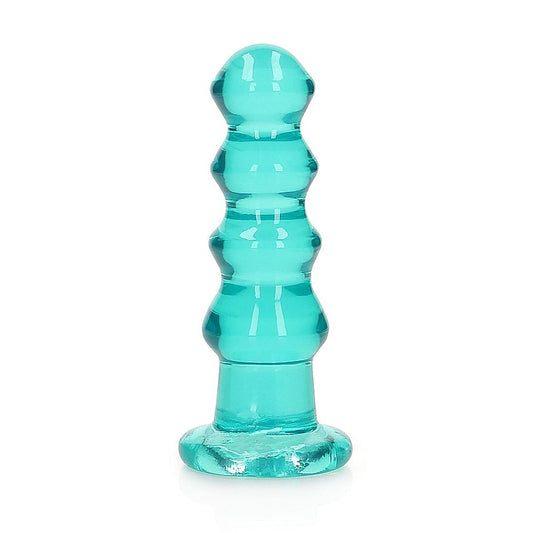 Shots Toys Crystal Clear 5.5 Inches Curvy Dildo/Plug - Non-Realistic Dildos