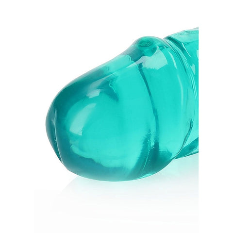 Shots Toys Crystal Clear 18 Inches Realistic Double Dong - Double Ender