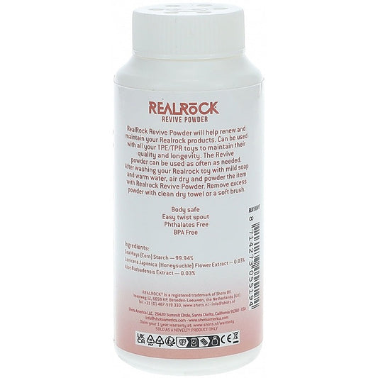 Shots Toys RealRock Revive Reviving Powder 2 oz - Adult Toy Cleaner
