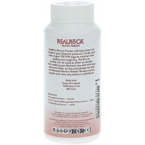 Shots Toys RealRock Revive Reviving Powder 2 oz - Adult Toy Cleaner