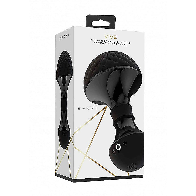 Enoki Bendable Vibrating Body Wand Massager by Shots Toys - Body Wands