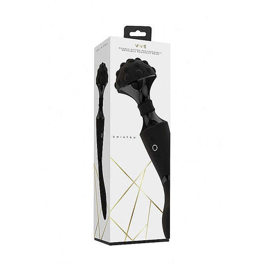 Shots Toys Shiatsu Bendable Body Wand Massager - Body Wands