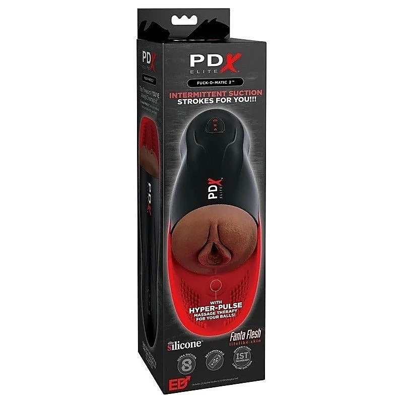 PDX Fuck-O-Matic 2 With Pulsation Male Masturbator - Masturbators and Strokers