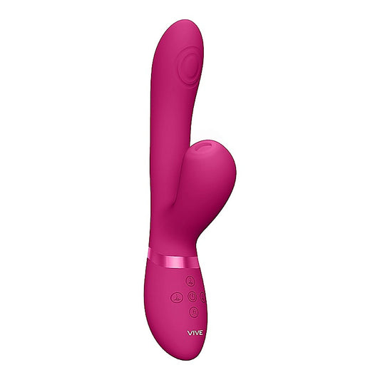 Shots Hide Pulse & Airwave Technology Rabbit Vibrator - Rabbit Vibrators