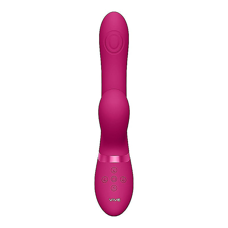 Hide Pulse & Airwave Technology Rabbit Vibrator - Rabbit Vibrators