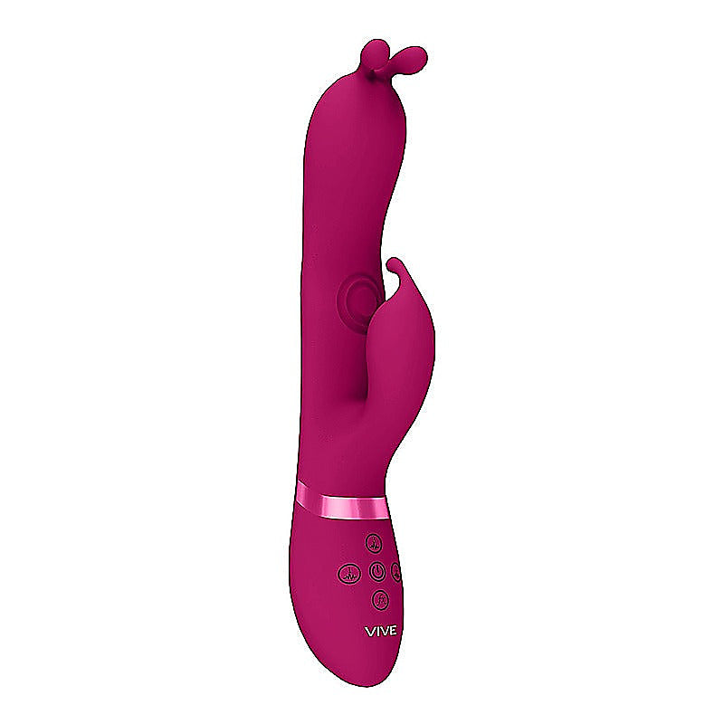 Gada Triple Action Vibrating Rabbit by Shots Toys - Rabbit Vibrators