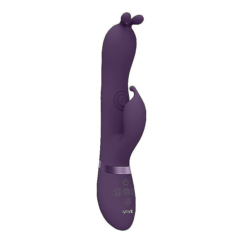 Gada Triple Action Vibrating Rabbit by Shots Toys - Rabbit Vibrators