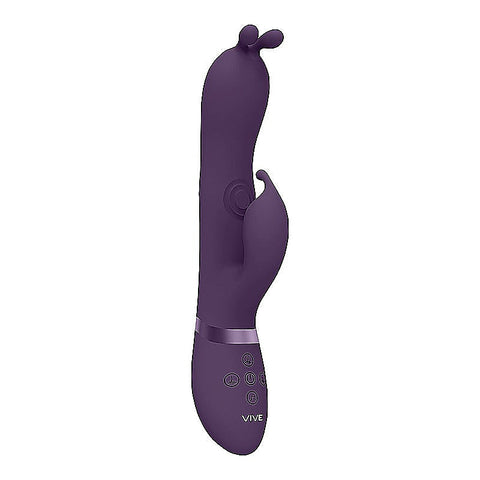 Gada Triple Action Vibrating Rabbit by Shots Toys - Rabbit Vibrators