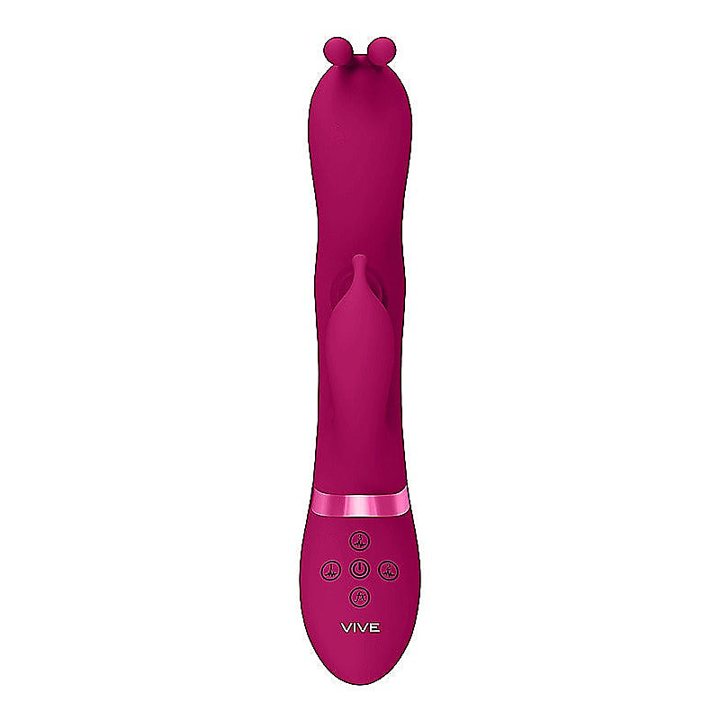 Gada Triple Action Vibrating Rabbit by Shots Toys - Rabbit Vibrators