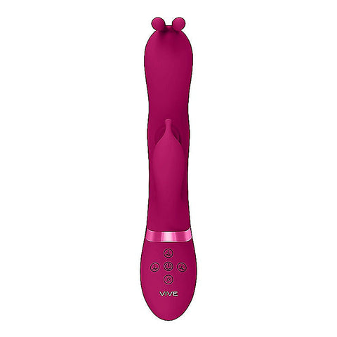 Gada Triple Action Vibrating Rabbit by Shots Toys - Rabbit Vibrators