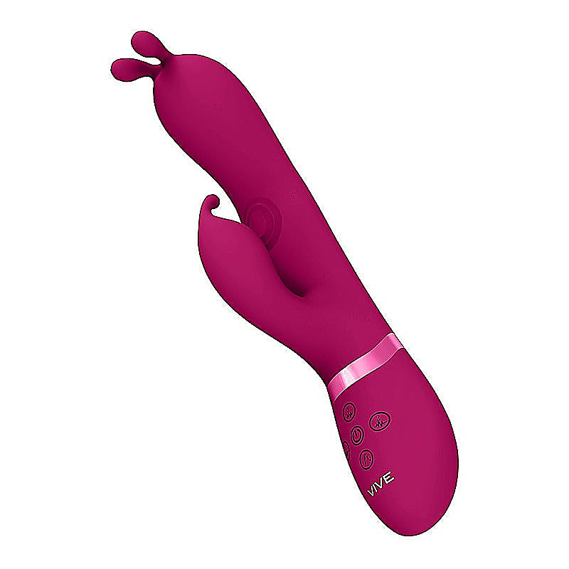 Gada Triple Action Vibrating Rabbit by Shots Toys - Rabbit Vibrators