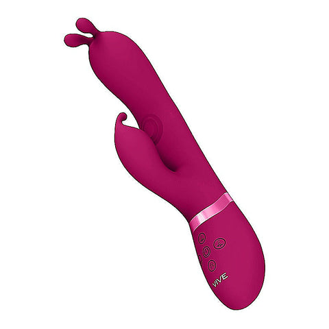 Gada Triple Action Vibrating Rabbit by Shots Toys - Rabbit Vibrators
