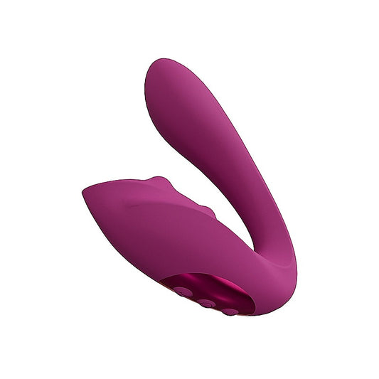 Shots Vive Yuki Dual G-Spot Silicone Vibrator with Beads - G-Spot Vibrators
