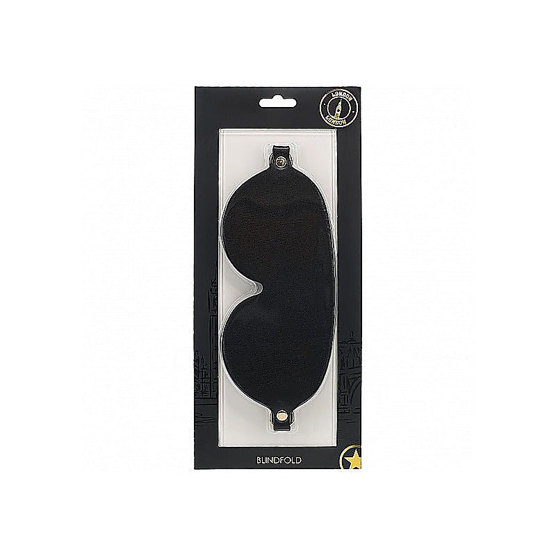 Ouch! London Collection BDSM Blindfold by Shots Toys - Masks And Blindfolds