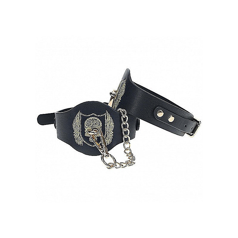 Ouch! London Collection Bondage Leg Cuffs by Shots Toys - Cuffs And Restraints