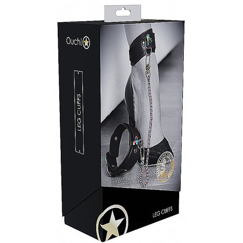 Shots Toys Ouch! Venice Collection BDSM Leg Cuffs