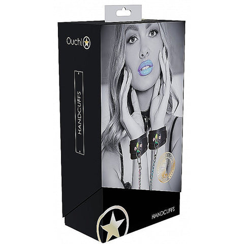 Ouch! Venice Collection Bondage Handcuffs by Shots Toys - Cuffs And Restraints