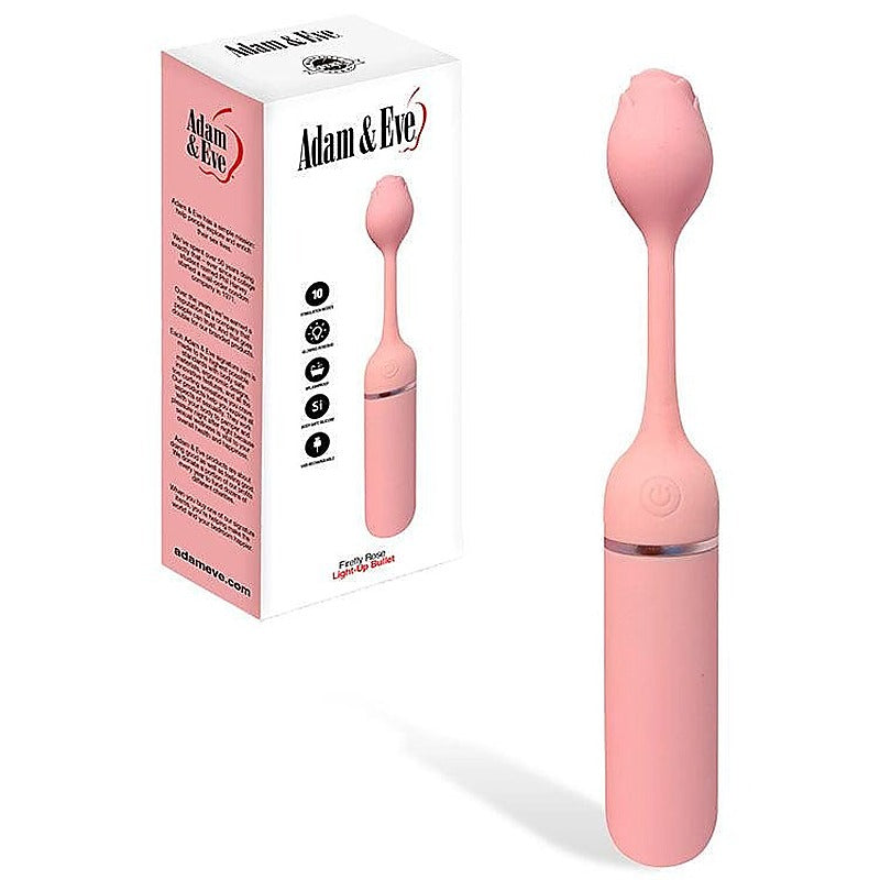 Adam & Eve FIREFLY ROSE USB Rechargeable Bullet Vibrator - Bullet Vibrators