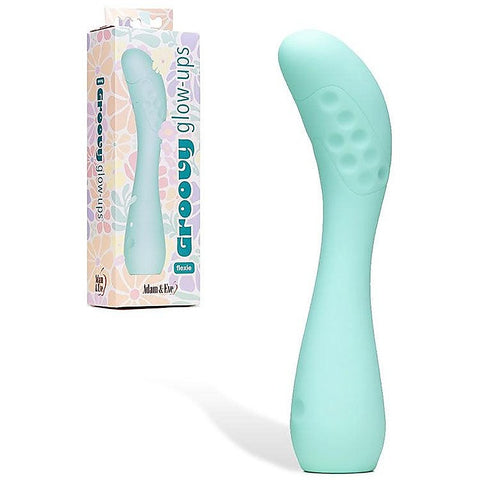 Adam & Eve GROOVY GLOW-UPS Flexie Rechargeable G-Spot Vibe - G-Spot Vibrators