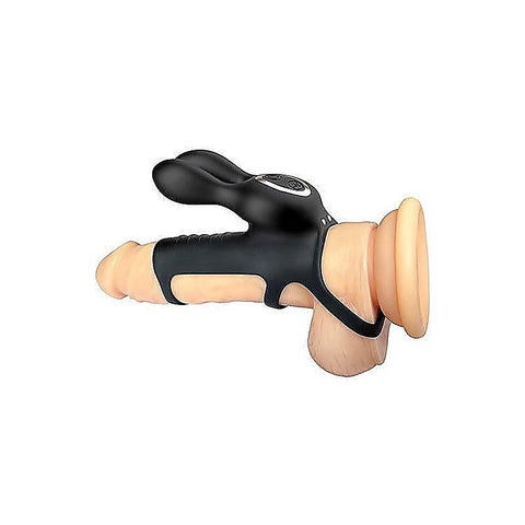 Wild Hare Remote Control Vibrating Penis Cage by Adam & Eve - Male Chastity
