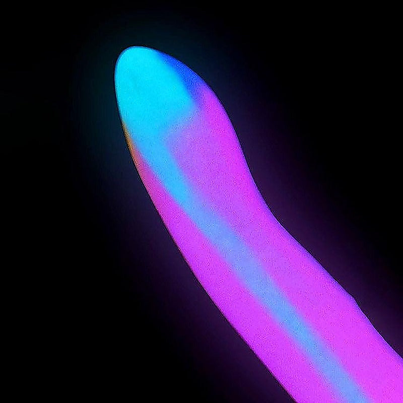 Adam & Eve WHIMSY Glow In Dark Silicone Dildo - Non-Realistic Dildos