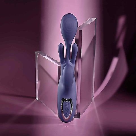BOW DOWN USB Rechargeable Rabbit Vibrator by Evolved - Rabbit Vibrators